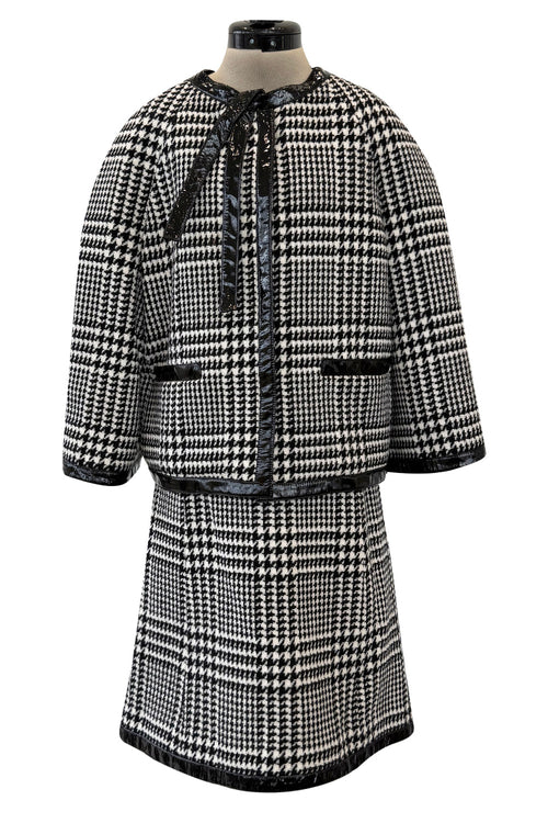 Gorgeous Fall 2008 Christian Dior by John Galliano Runway Look 22 Houndstooth Suit