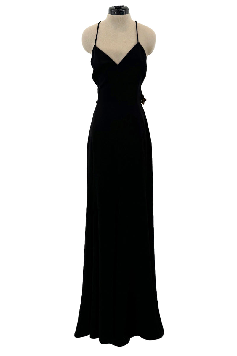 Fantastic Spring 1993 Valentino Runway Star Dress w Open & Mesh Back Shrimpton Couture Fantastic Spring 1993 Valentino Runway Star Dress w Open & Mesh Back Shrimpton Couture