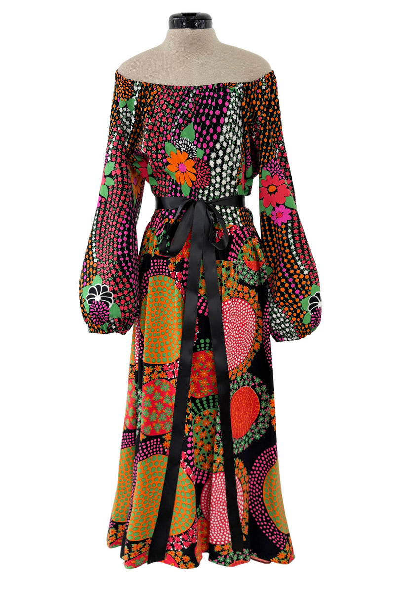 バッファロン Fantastic 1970s Lanvin by Jules-Francois Crahay Printed Off