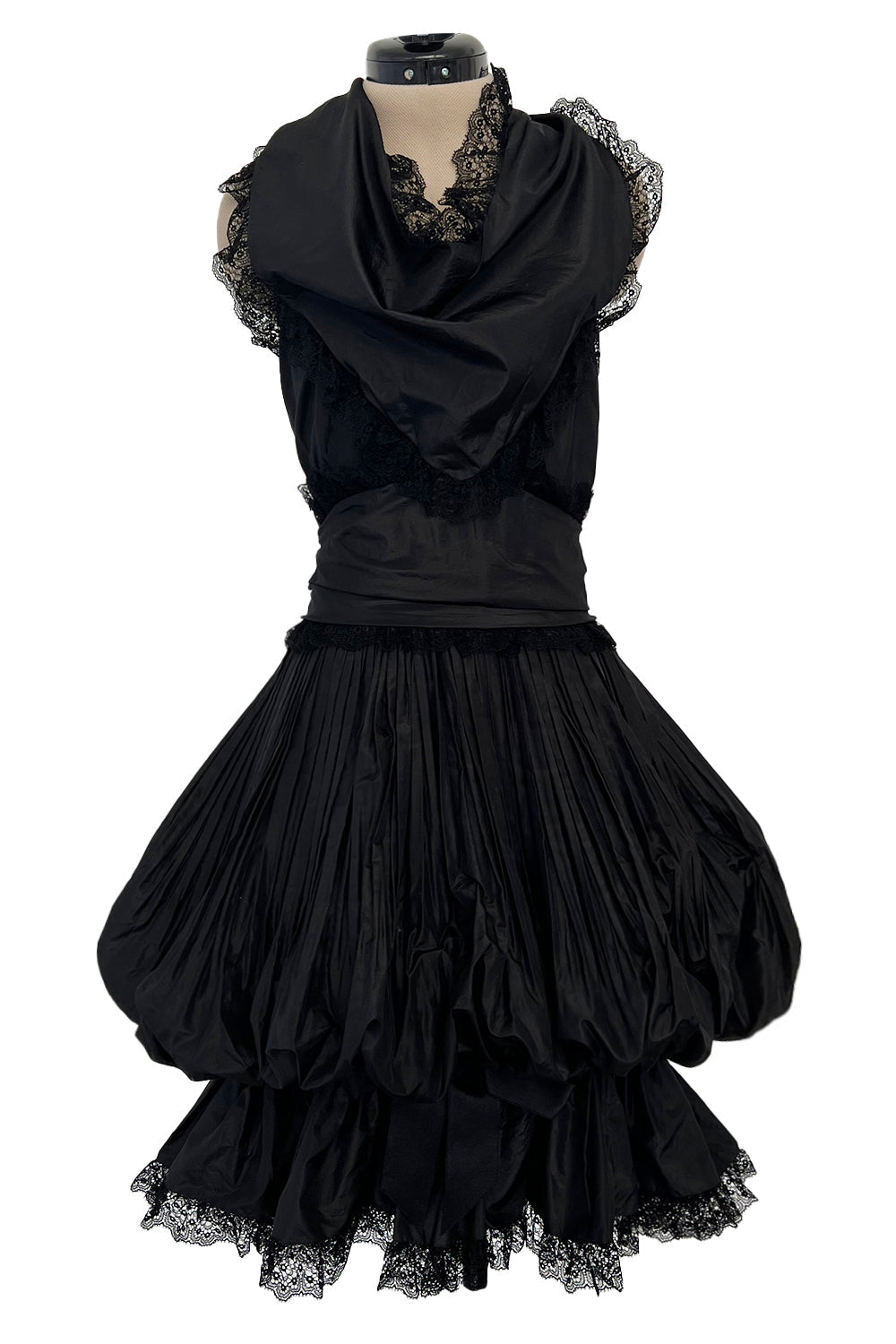 極美品 UNDERCOVER / silk ruffle dress 2006 極美品 UNDERCOVER / silk ruffle dress 2006