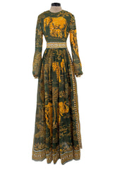 Spring 2016 Valentino by Pierpaolo Piccioli & Maria Grazia Chiuri Runway Elephant Printed Cotton Dress