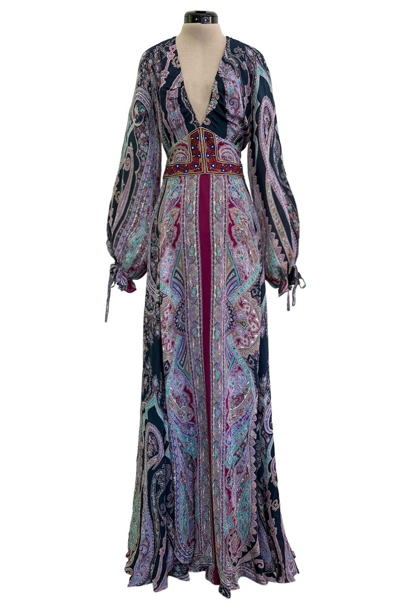 Prettiest Pre-Fall 2016 Etro by Veronica Etro Printed Silk Chiffon Dre Shrimpton Couture Prettiest Pre-Fall 2016 Etro by Veronica Etro Printed Silk Chiffon Dre Shrimpton Couture
