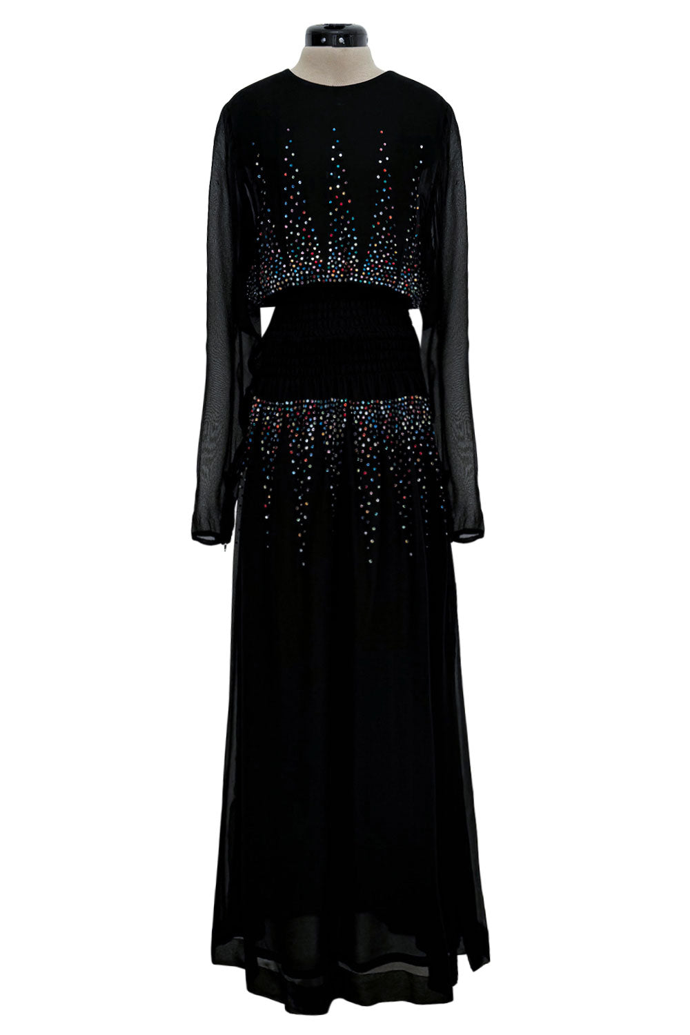 blue day dress Fortunate One Size:62 Regular floor-length dress this flowy dress has The Comeback of Y2K