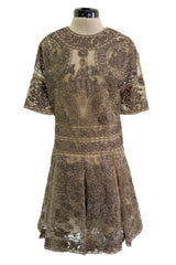 Spring 2014 Valentino by Pierpaolo Piccioli & Maria Grazia Chiuri Runway Look 62 Densely Beaded Mini Dress Play Suit