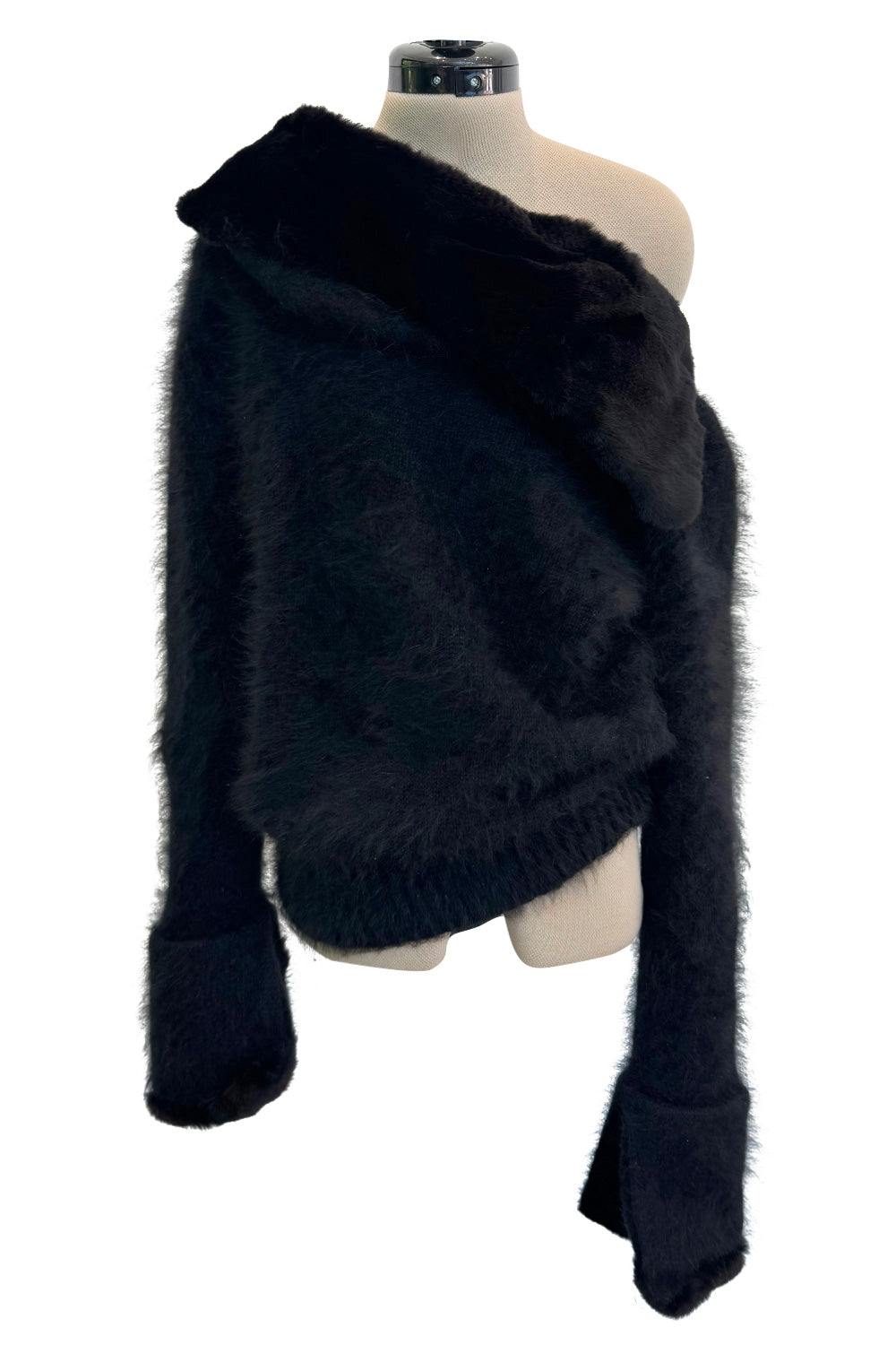 00s JEAN PAUL GAULTIER Tibet Fur Knit