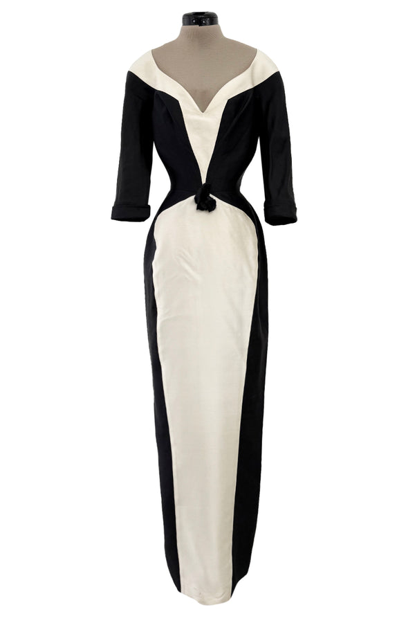 Fall 1999 Thierry Mugler 'Vie en Rose' Collection' Black Dress w