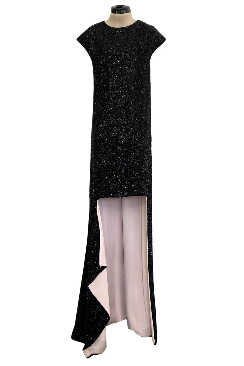 christian dior pink sequin dress 2007 Christian Dior by John Galliano Beaded Pink Silk Asymmetric Sculp
