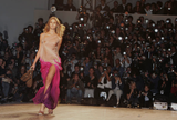 Prettiest Spring 2006 Christian Dior by John Galliano Pink Ombre Silk Chiffon Dress