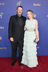 Spectacular Cruise 2009 Christian Dior by John Galliano Soft Pastel Blue-Green Ruffle Dress w Beading