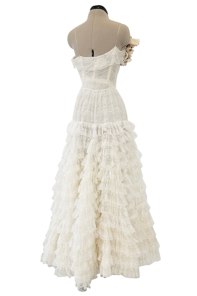 cream fall dress Fantastic Fall 2008 Roberto Cavalli Runway Look 38 Lace Cream Dress w –  Shrimpton Couture