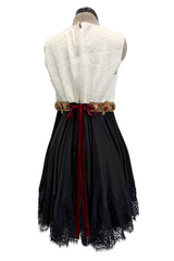 Rare Spring 2015 Dolce & Gabbana Runway Look 4 Mini Dress w Lace & Intricate Embellishment Details