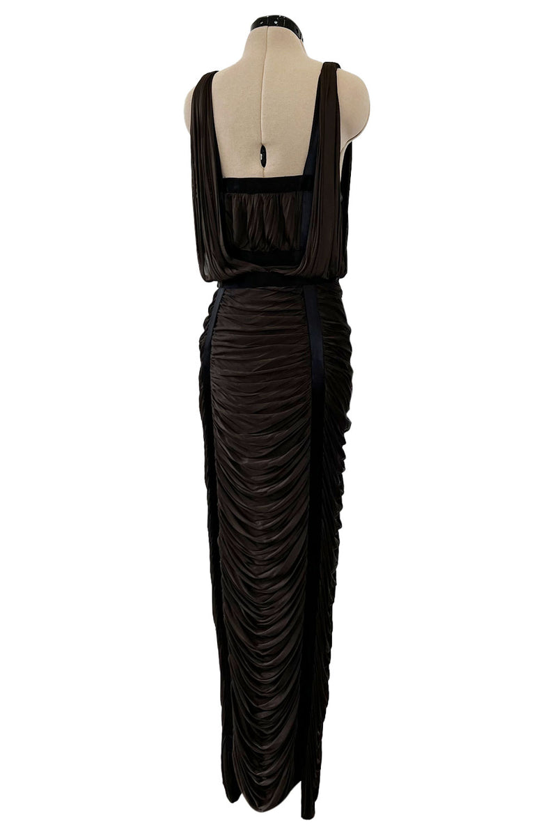 Spring 2003 Yves Saint Laurent by Tom Ford Runway Dress w Soft Gathered Detailing
