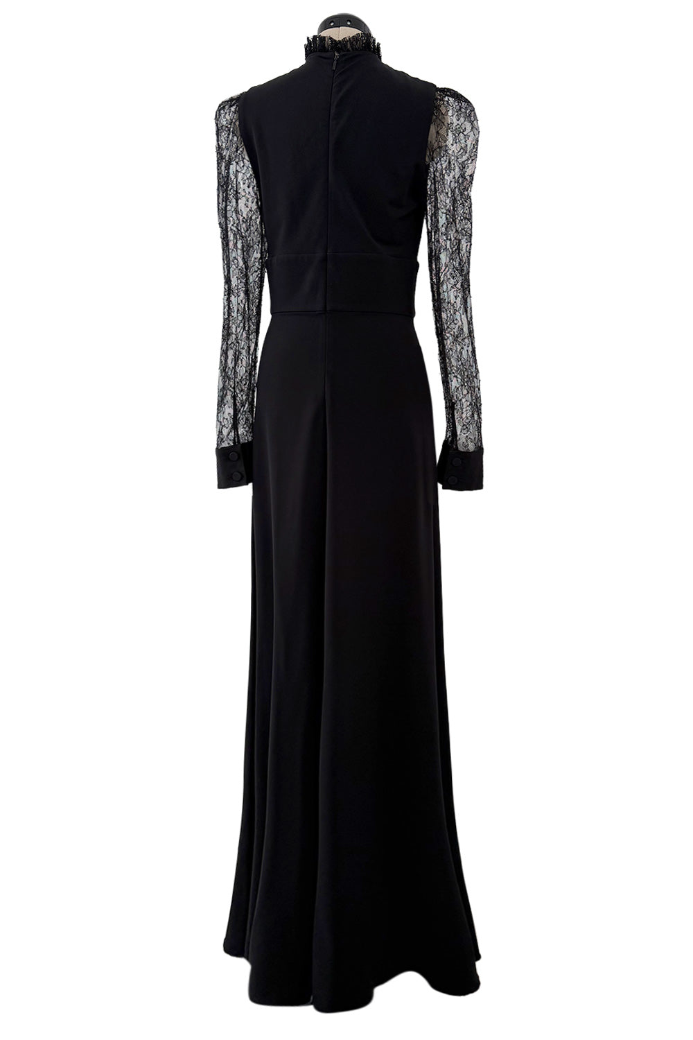 gucci black long sleeve dress Prettiest 2017 by Alessandro Michele w Lace Sleeves – Shrimpton Couture Butterfly Kaftan Dress – on sale Color:Black Lilibet Brocade Endless Designer Styles.