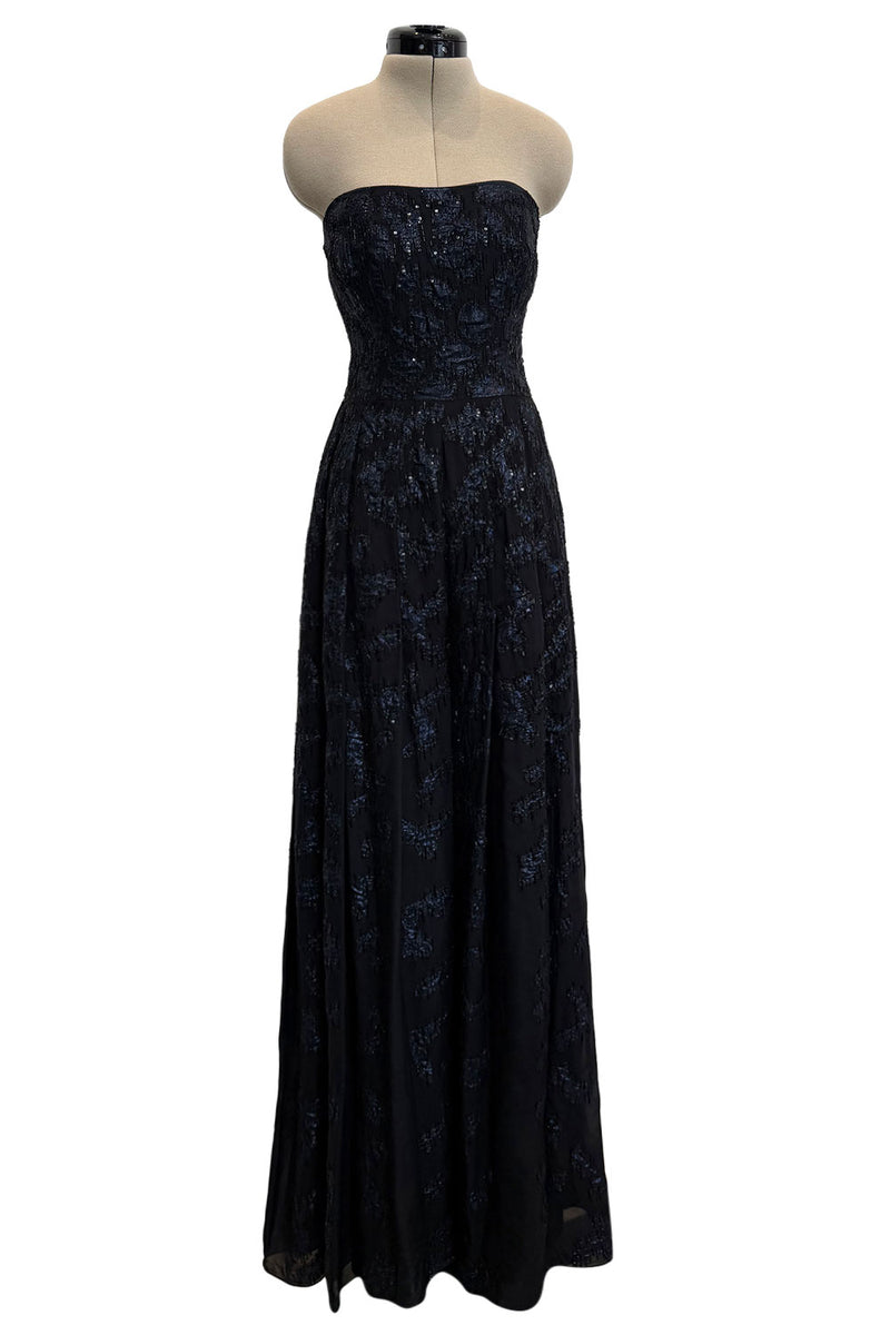 oscar de la renta dress black All about volume, the midnight evening gown exudes the timeless elegance or Oscar  de la Renta. Tap to shop and discover the collection at the link in bio