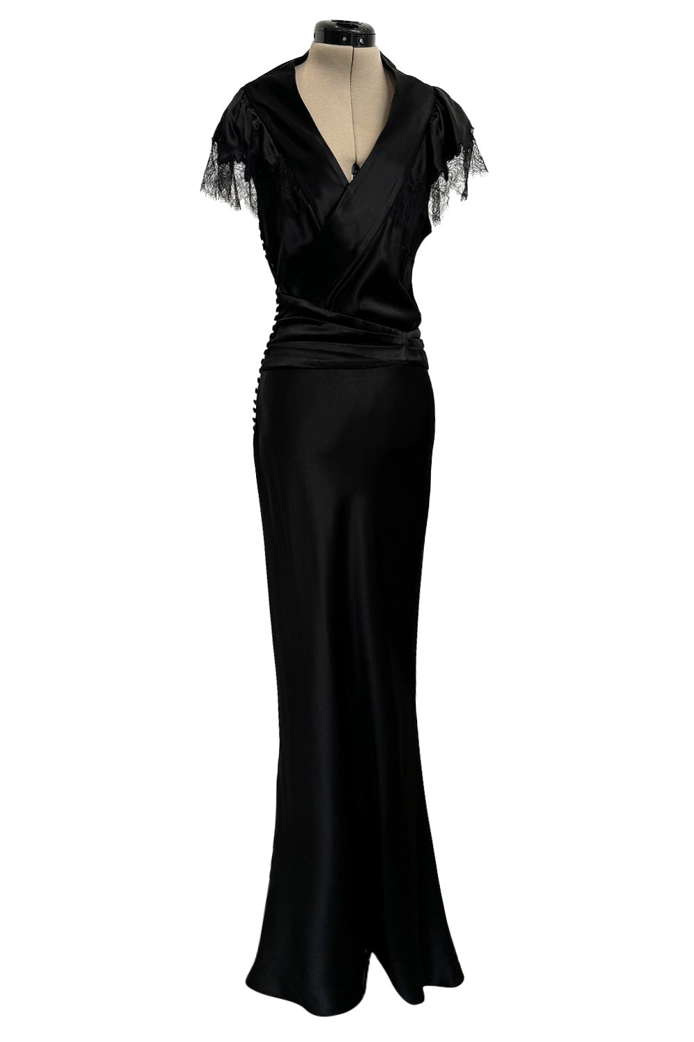 Robe BCBG Max Azria Noir - Combinaison Coton/soie, Bretelles Fines, Taille 4 - Neuve Avec étiquettes