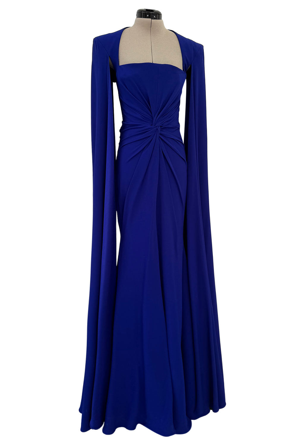 alex perry dress Spring 2020 Alex Perry Runway Brilliant Blue Dress w Twist Front & to –  Shrimpton Couture
