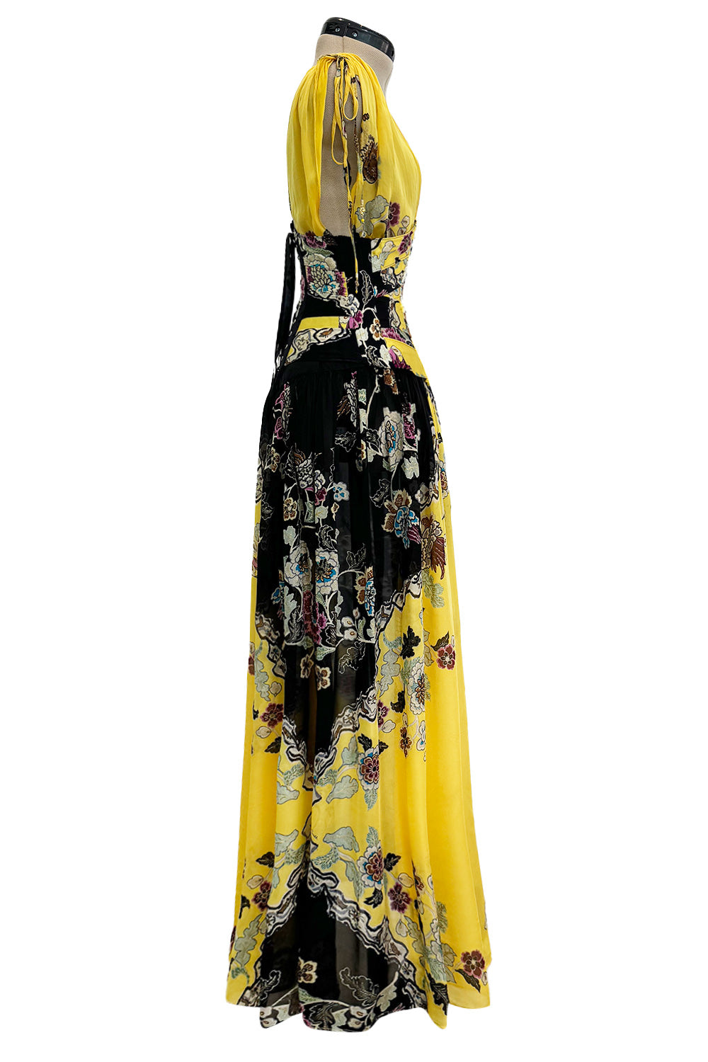 Incredible Spring 2003 Roberto Cavalli Light as Air Printed Silk