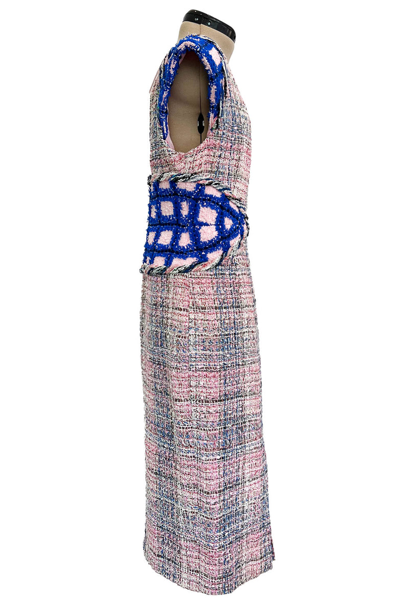 Chanel by Karl Lagerfeld white printed silk evening dress with bows, ss 2005  For Sale at 1stDibs