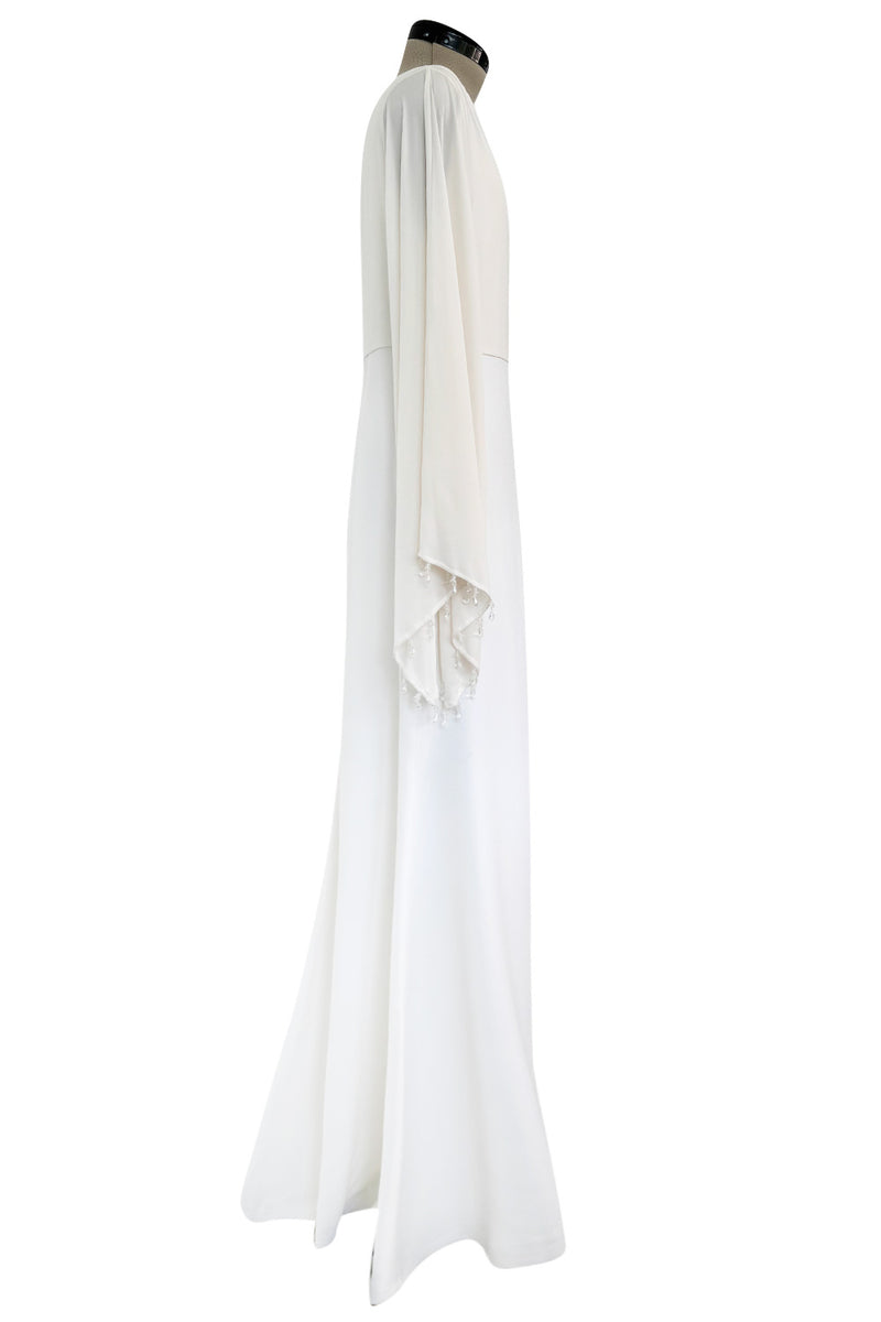 Amazing 2018 Givenchy by Clare Waight Keller White & Ivory Dress w Bea – Shrimpton Couture