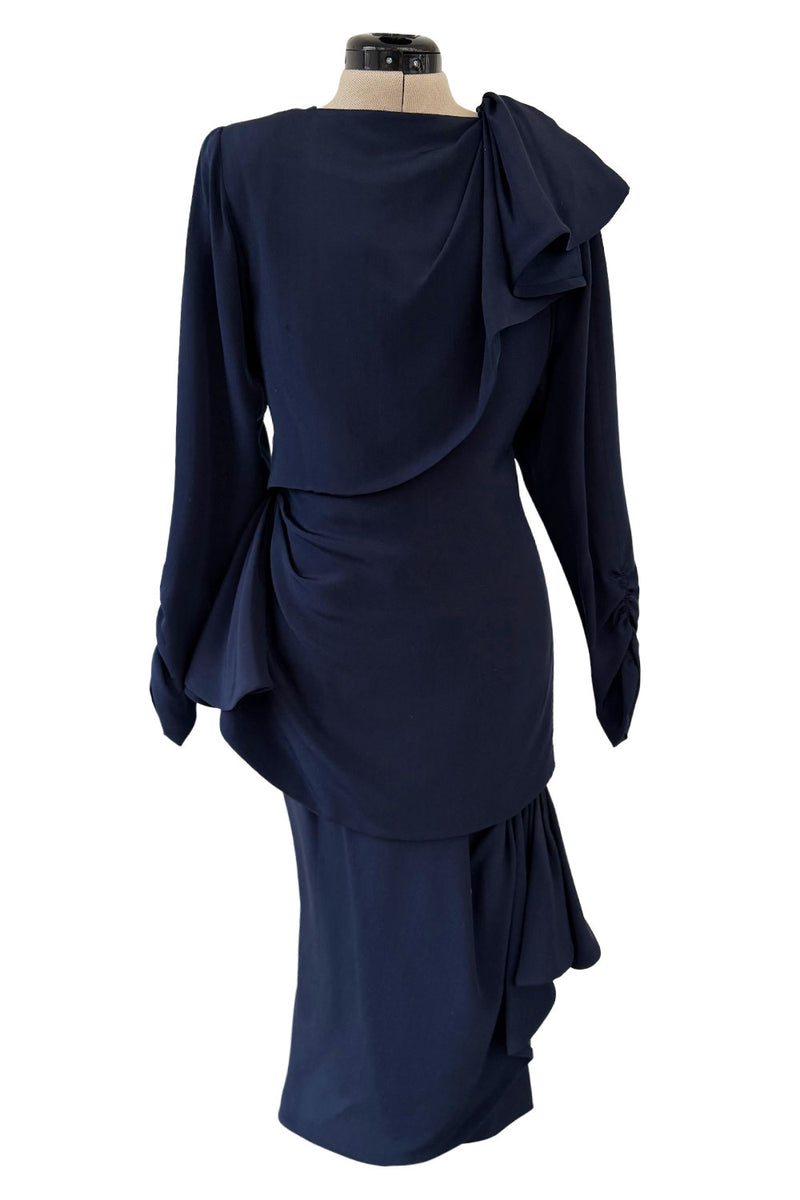 Elegant Spring 1989 Nina Ricci by Gerard Pipart Haute Couture Runway D –  Shrimpton Couture