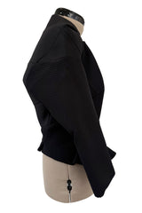 Fall 2015 Junya Watanabe Commes des Garcons Runway Look 6 Black Oragami Jacket