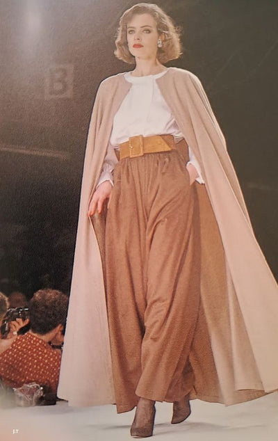 Iconic Fall 1988 Yves Saint Laurent Runway Chic & Minimalist