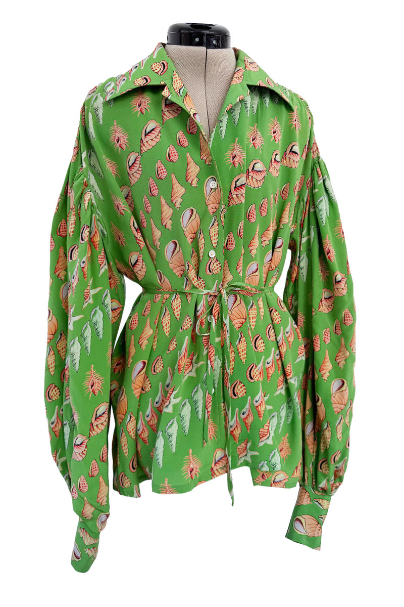 Chic Spring 1974 Valentino by the Original Mr. Valentinop Green