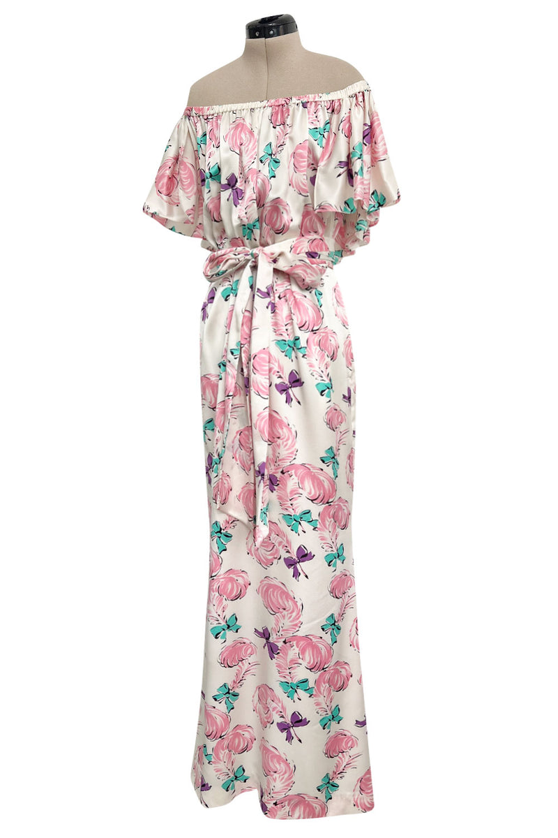 yves saint laurent pink bow dress Yves Saint Laurent: The final bow
