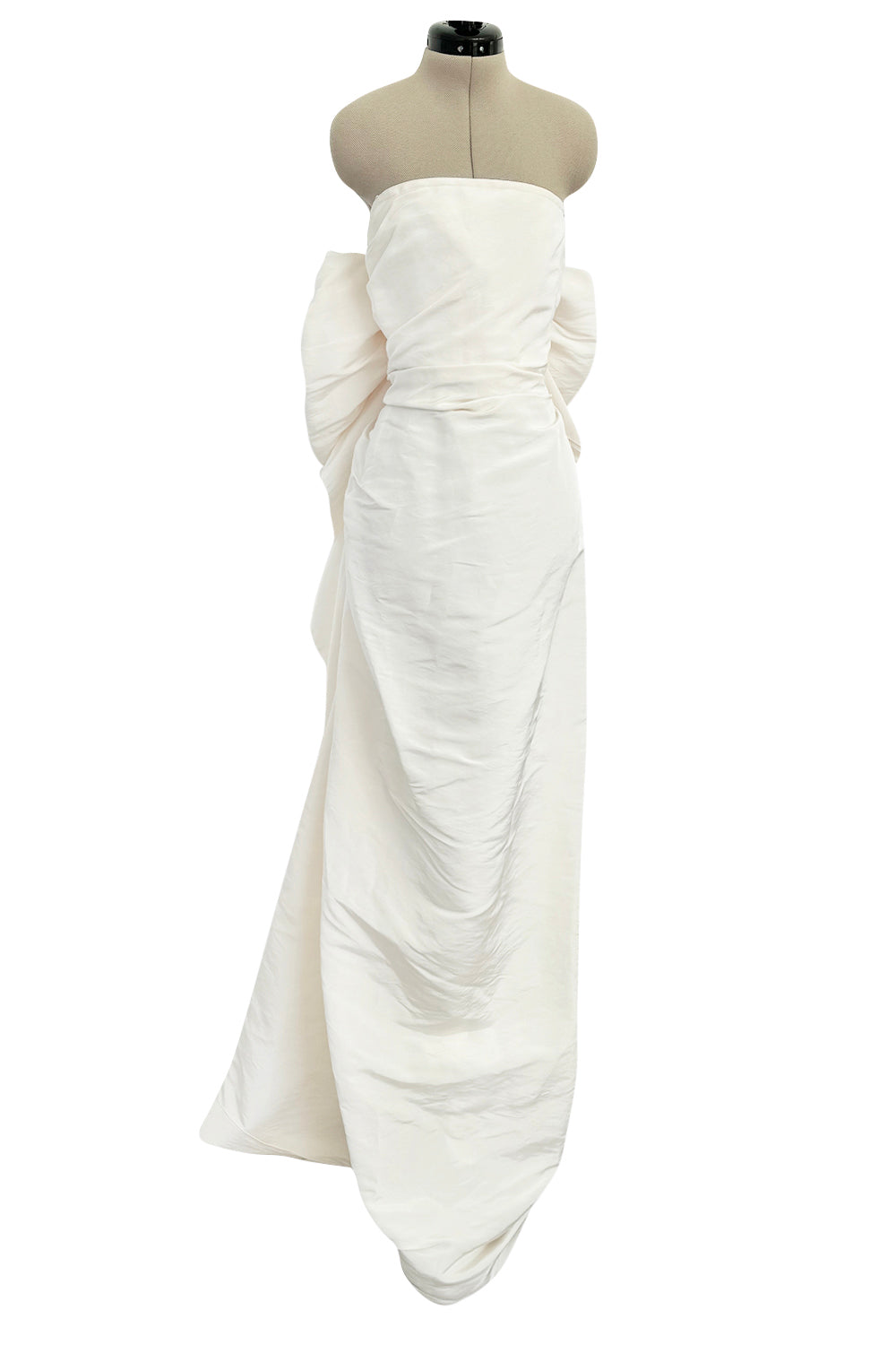 Gorgeous 2013 Lanvin Blanche by Alber Elbaz Strapless Ivory Silk Weddi – Shrimpton Couture