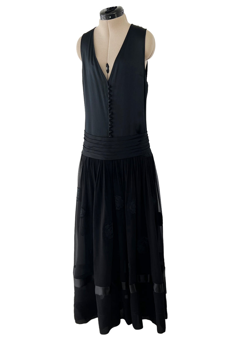 Silk mid-length dress Chanel Pink size 44 FR in Silk - 33390937