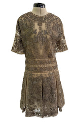 Spring 2014 Valentino by Pierpaolo Piccioli & Maria Grazia Chiuri Runway Look 62 Densely Beaded Mini Dress Play Suit