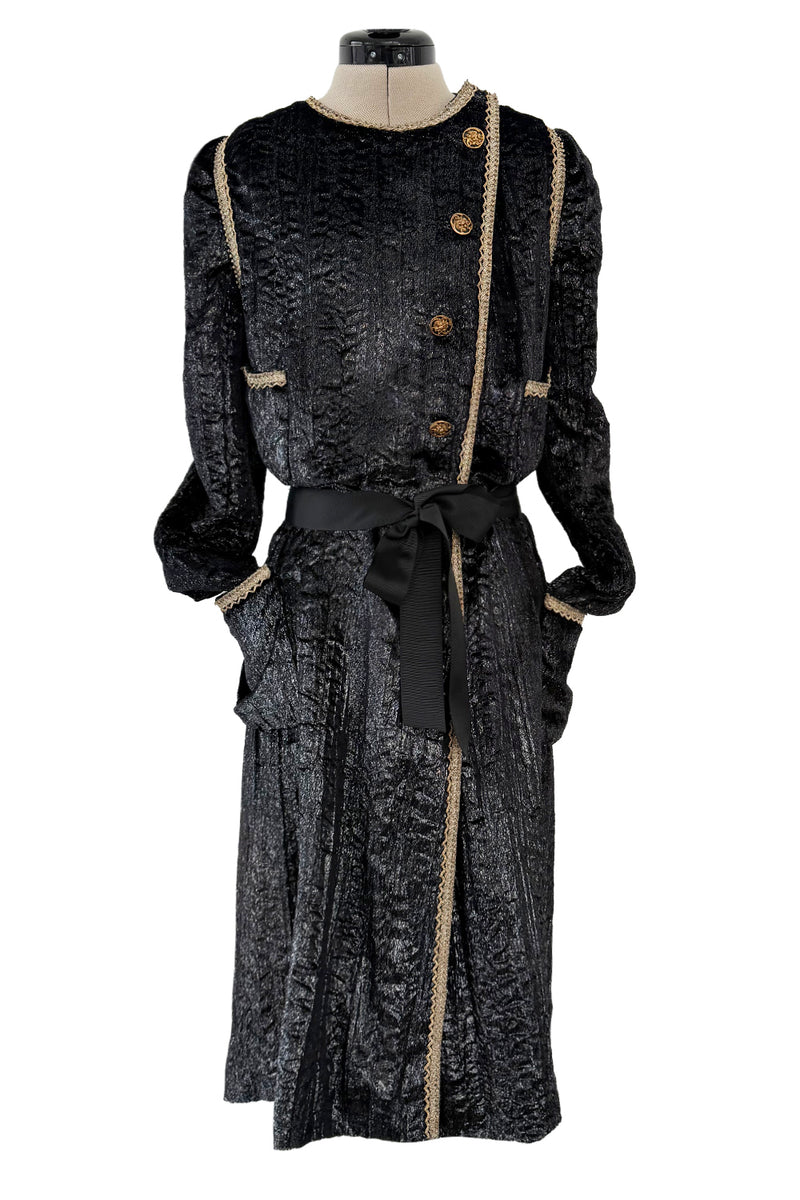 Fall 1983 Chanel by Karl Lagerfeld Haute Couture Runway Look 73