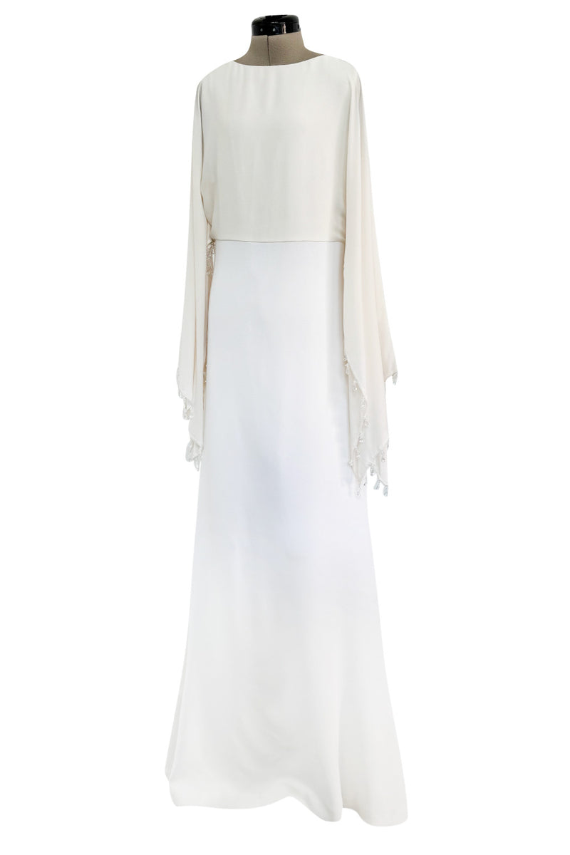 Amazing 2018 Givenchy by Clare Waight Keller White & Ivory Dress w Bea – Shrimpton Couture