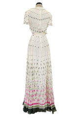 Dreamiest Resort 2020 Valentino by Pierpaolo Piccioli Runway Look 23 Silk Chiffon Print Dress