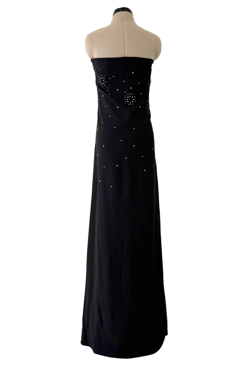 Spring 2007 Christian Dior by John Galliano Black Strapless Inner Cors Shrimpton Couture Spring 2007 Christian Dior by John Galliano Black Strapless Inner Cors Shrimpton Couture