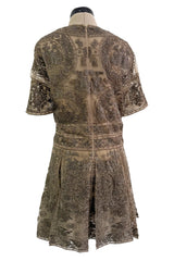 Spring 2014 Valentino by Pierpaolo Piccioli & Maria Grazia Chiuri Runway Look 62 Densely Beaded Mini Dress Play Suit