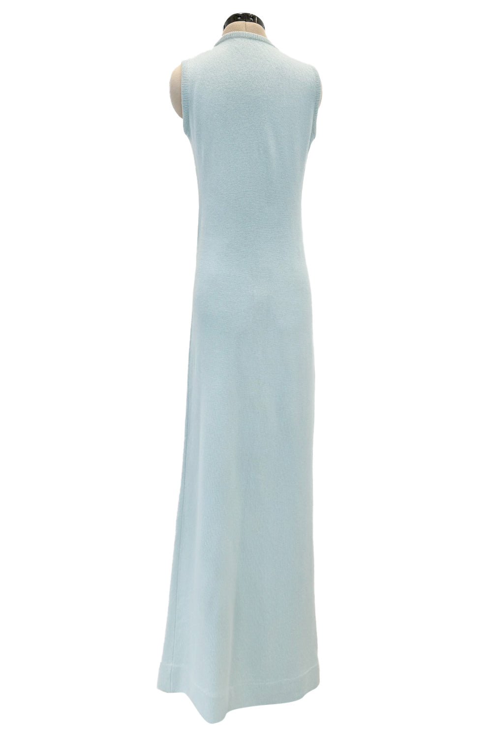 Dreamiest 1972 Halston Runway Floor Length Baby Blue 100% Scottish Cas –  Shrimpton Couture