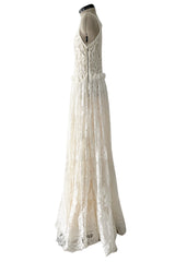 Gorgeous Resort 2012 Lanvin by Aber Elbaz Ivory Lace, Silk & Silk Netting Wedding Dress