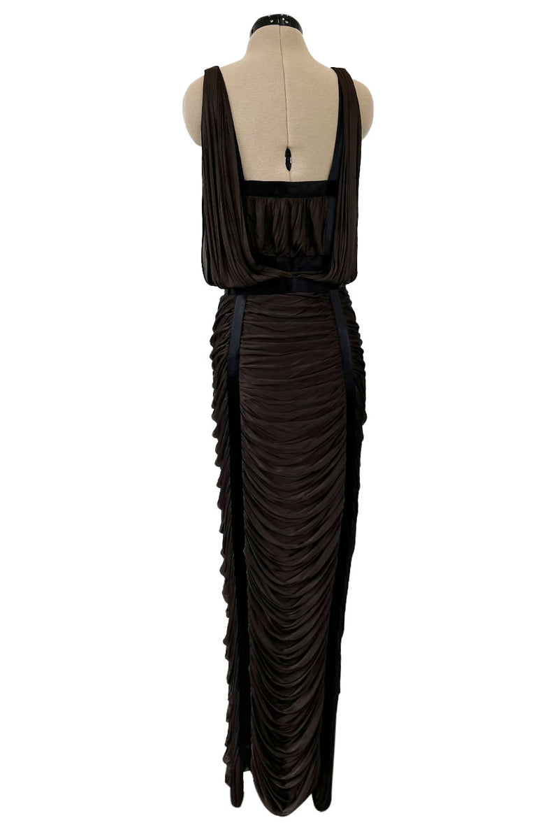 Spring 2003 Yves Saint Laurent by Tom Ford Runway Dress w Soft Gathered Detailing