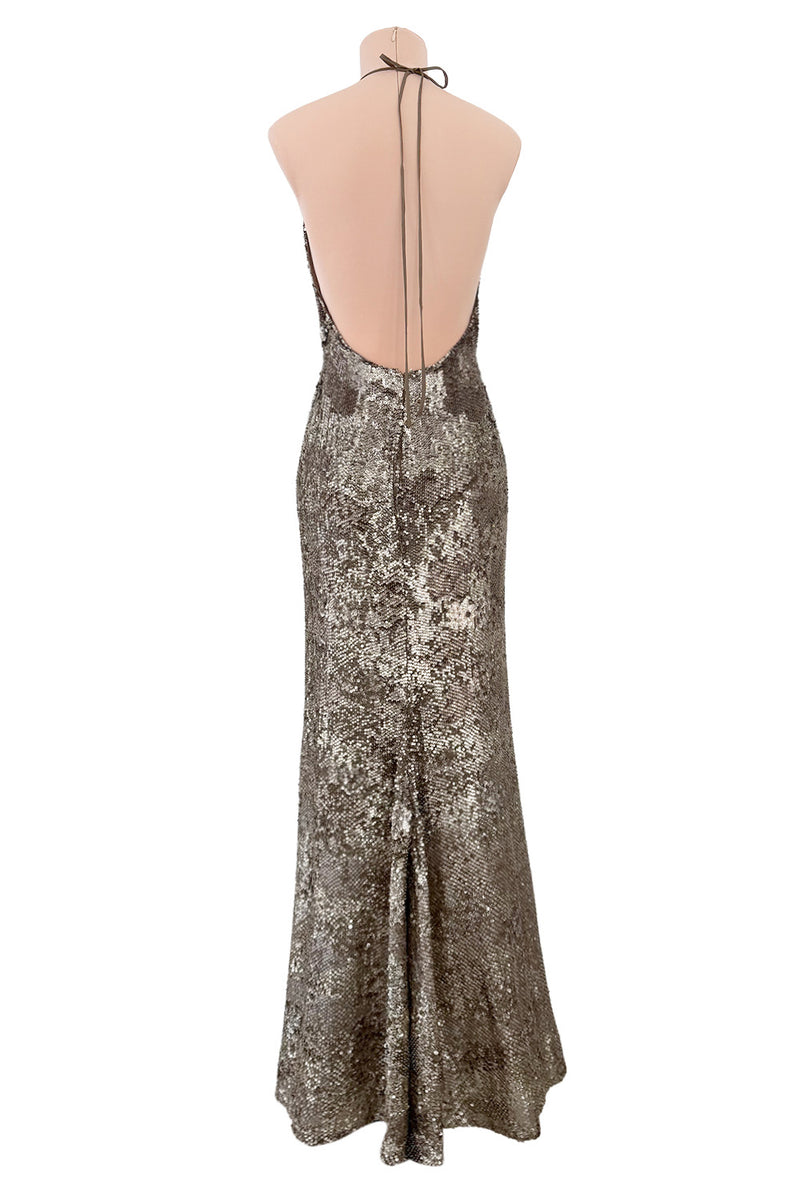 Fall 2015 Ralph Lauren Purple Label Runway Finale Look 43 Bronze Sequi –  Shrimpton Couture