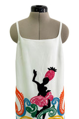 Exceptional Spring 2011 Prada by Miucci Prada Runway Look 27 & Ad Campaign Embroidered & Beaded White Dress