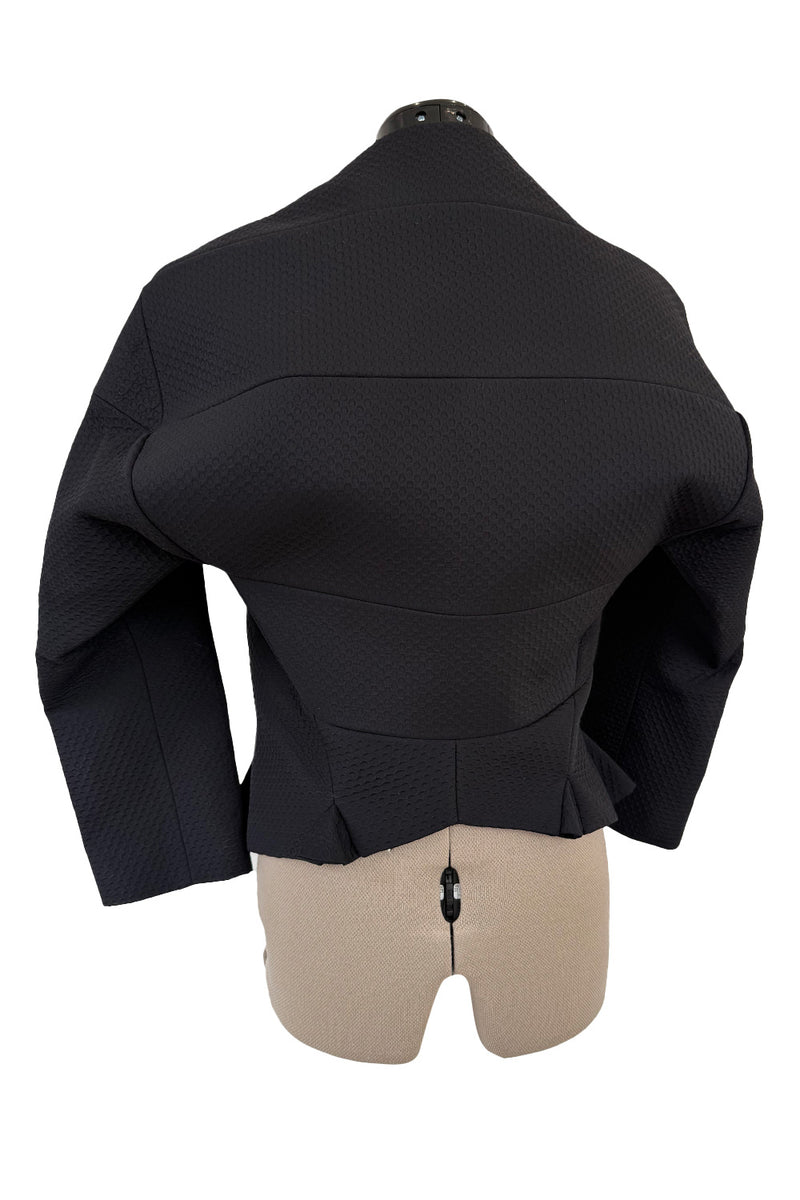 Fall 2015 Junya Watanabe Commes des Garcons Runway Look 6 Black Oragami Jacket