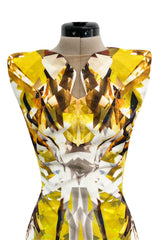 Spring 2009 Alexander McQueen Runway 'Natural Dis-tinctions, Un-Natural Selection' Crystal Print Dress