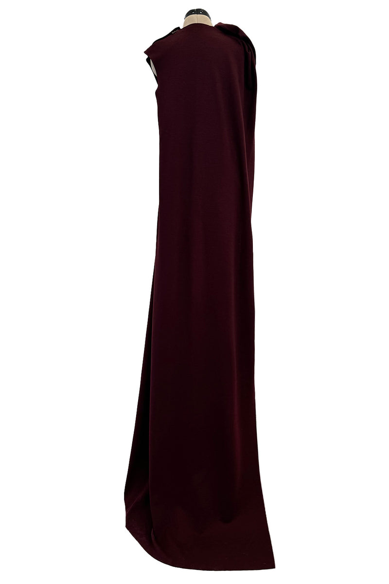 avant garde red dress Fringed Sheer Asymmetric Mini Dress