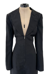 Rare Spring 2000 Givenchy by Alexander McQueen Runway Look 12 Jumpsuit w Drawstring Cuffs