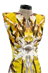 Spring 2009 Alexander McQueen Runway 'Natural Dis-tinctions, Un-Natural Selection' Crystal Print Dress