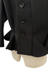 Fall 2015 Junya Watanabe Commes des Garcons Runway Look 6 Black Oragami Jacket
