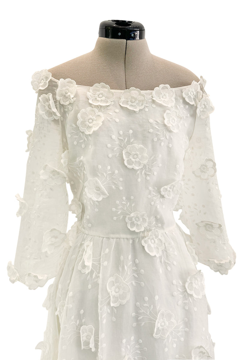 christian dior short white dress Christian Dior Short Hooded Dress US Size 4 Star Logo Back Zip Drawstring Italy