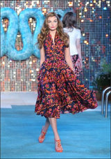 Beautiful Resort 2009 Christian Dior by John Galliano Purple Bias Silk Crepe Dress w Plunge Front & Train