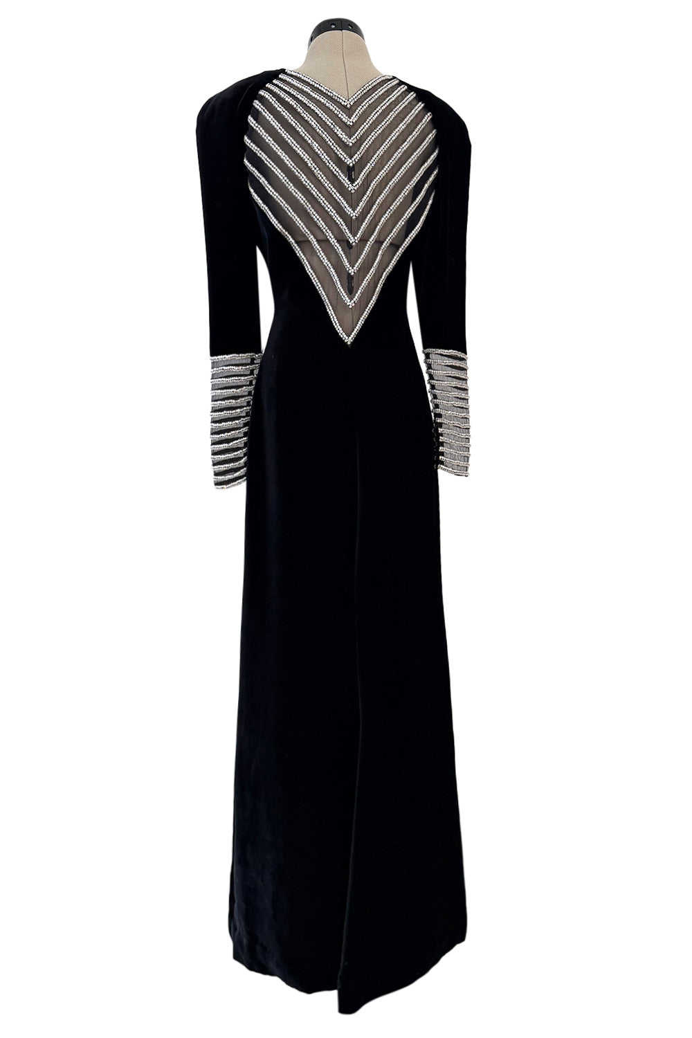 VALENTINOファーボレロ Incredible Fall 1986 Valentino by the Original Mr. Valentino Black